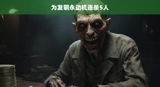 疯狂追求永动机的悲剧，为发明连杀五人的疯狂历程