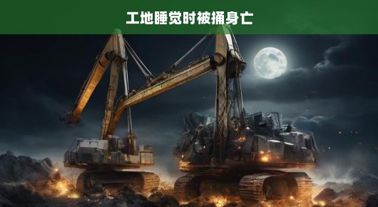 工地悲剧，深夜休息时遭遇不幸身亡