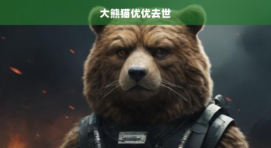 大熊猫优优的离世，无法言喻的悲痛与深思