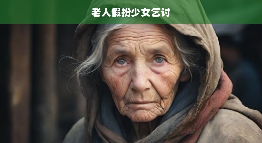 揭秘老人假扮少女乞讨背后的故事