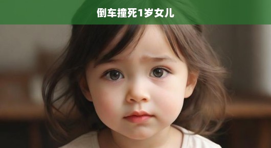 痛心疾首！倒车意外撞死一岁女儿，家庭破碎，反思安全至上