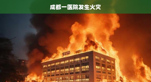 成都某医院突发火灾，紧急救援行动启动