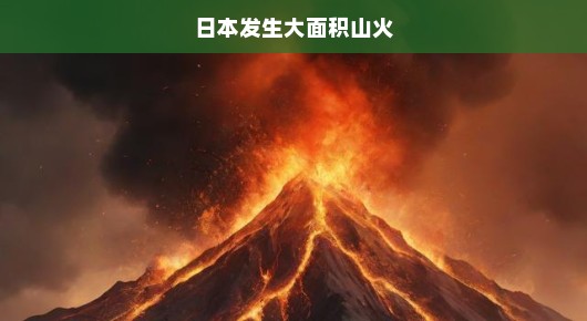 日本遭遇大面积山火，形势严峻，危机迫在眉睫