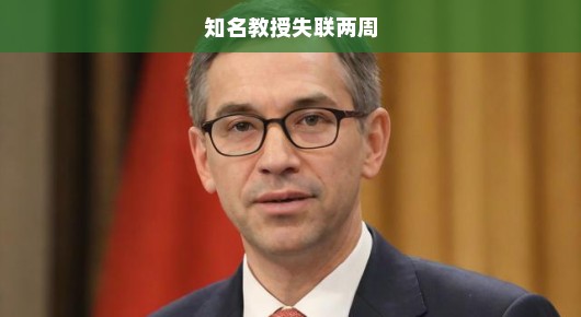 知名教授失联两周，寻找线索，心系学术之光