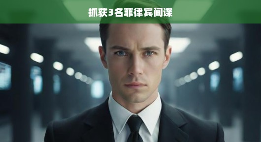 紧急行动！成功抓获三名菲律宾间谍