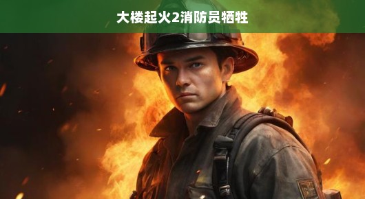 大楼起火，消防员牺牲的悲痛瞬间