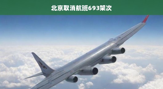 北京遭遇突发情况，取消航班达693架次，紧急应对措施启动！