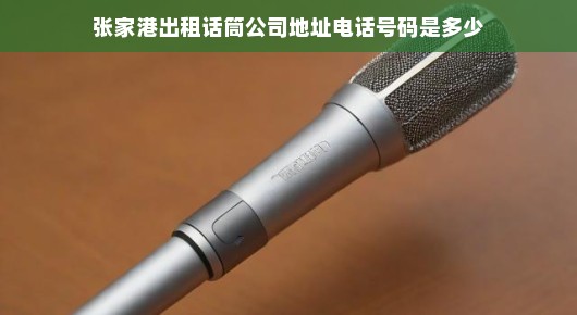 张家港出租话筒公司的联系信息