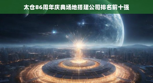 太仓86周年庆典场地搭建公司排名前十强
