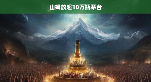 山姆放超十万瓶茅台，一场盛大的狂欢盛宴！