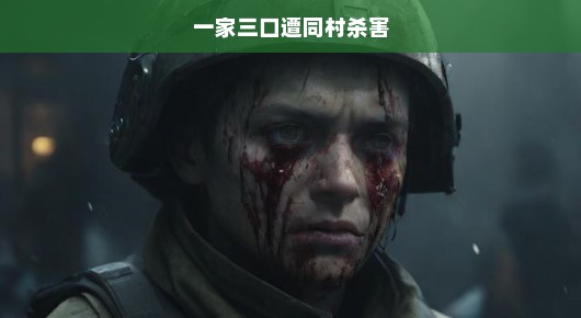 一家三口遭同村残忍杀害，震惊社会引发广泛关注