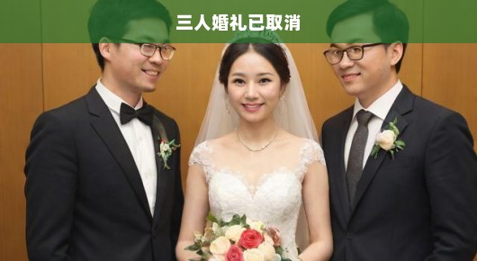 三人婚礼已取消，背后的原因与影响