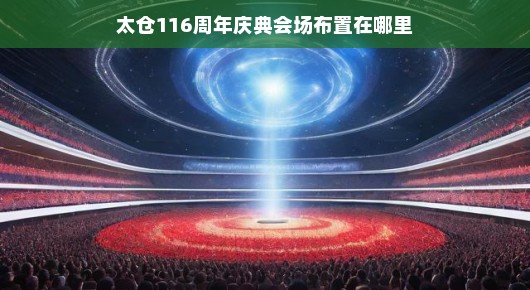 太仓百年庆典盛典会场布置概览