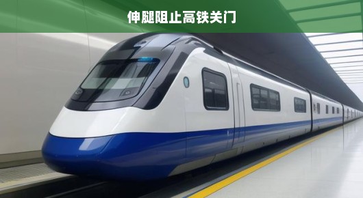 紧急！伸腿阻止高铁关门事件必须引起关注