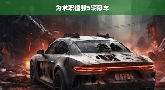 疯狂求职路，豪车撞毁背后的求职焦虑