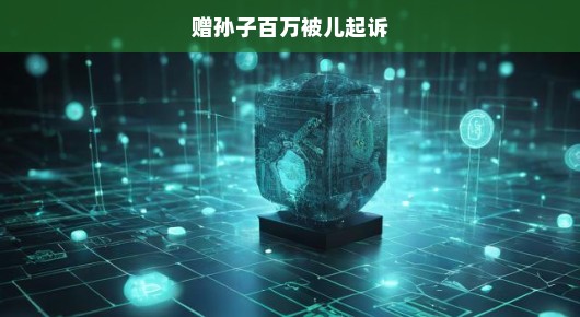 赠孙子百万却遭儿子起诉