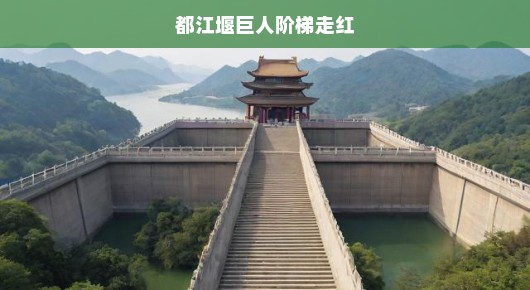 都江堰巨人阶梯走红，揭秘背后的魅力与故事