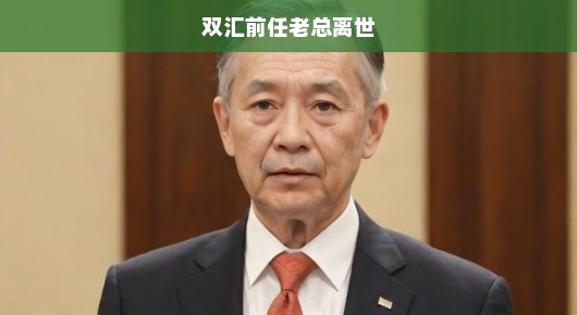 双汇集团前任老总离世，缅怀传奇人物，回顾其卓越贡献