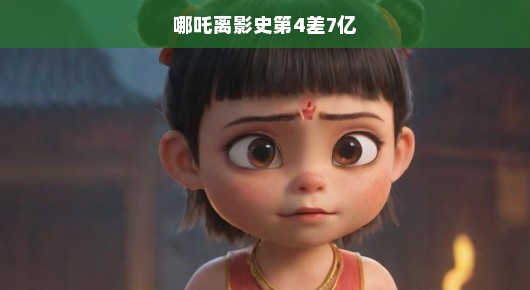 哪吒离影史第四仅差七亿，能否逆袭成王？