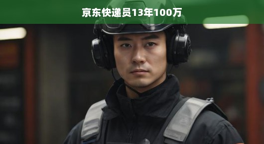 京东快递员，十三年奋斗，百万成就背后的故事