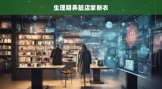生理期意外弄脏店家新衣，该如何应对？
