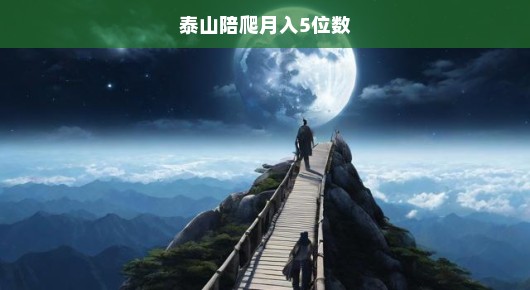 泰山陪爬月入五位数的挑战与机遇
