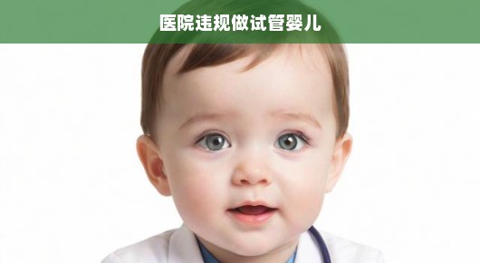 医院违规做试管婴儿，必须严厉打击的违法行为