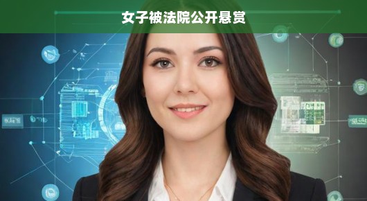 女子被法院公开悬赏，紧急寻找失信被执行人