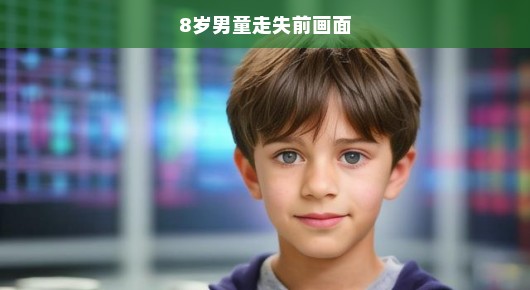寻找失踪的八岁男童，走失前的画面回忆