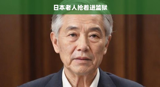 日本老人争相入狱现象揭秘，为何他们如此急迫？探究背后真相！