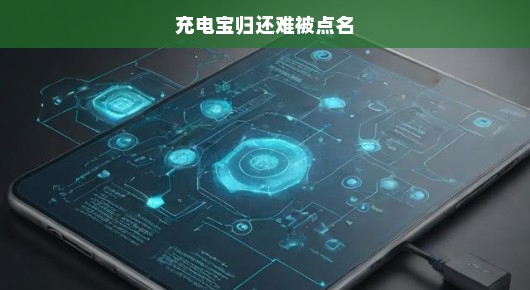共享充电宝归还难遭点名！解决充电难题迫在眉睫！亟待解决！