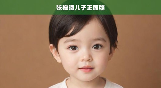 张檬喜晒爱子萌照，满满爱意藏不住！急切目光宣告亲子情深，期待未来共成长时光。