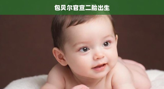 包贝尔喜讯！二胎宝宝诞生，家中新成员降临，期待与喜悦急迫交织！