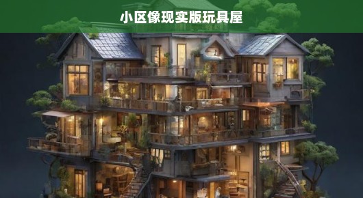 紧急！小区犹如梦幻玩具屋，让人无法抗拒探索每一角落的神秘魅力！