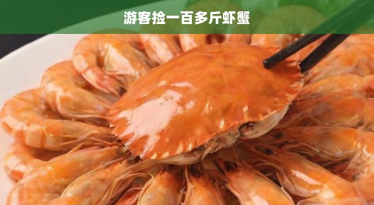 紧急通知！游客意外捕获大量虾蟹，重量惊人，竟超百余斤！惊喜连连，收获满满！