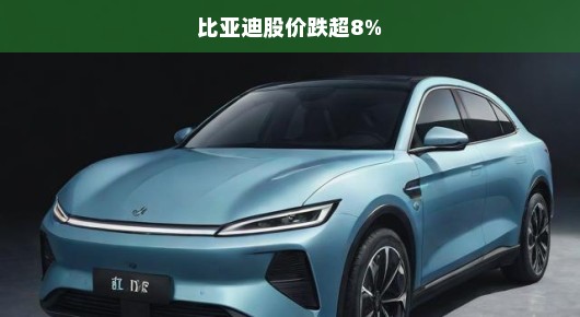 比亚迪股价暴跌超8%，市场担忧情绪急剧升温，投资者紧张关注！
