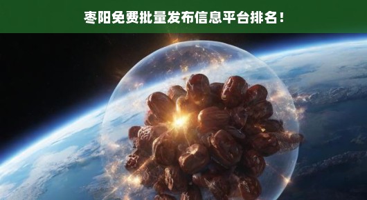 紧急！枣阳地区必看，HOLOMH同城网引领信息发布新潮流！