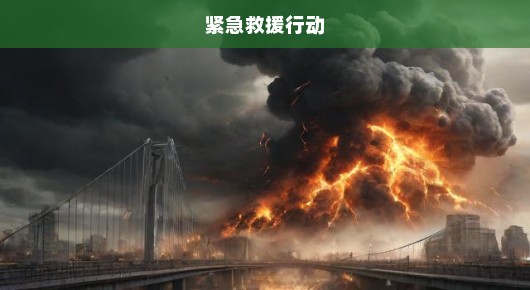 俄桥梁突发恐怖袭击，瞬间崩塌！紧急救援行动分秒必争！