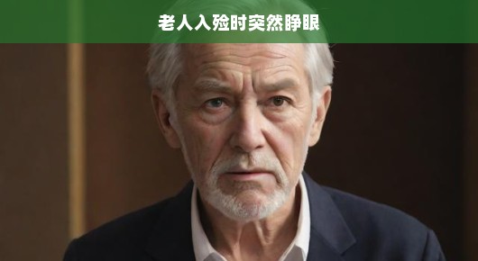 老人入殓瞬间突然睁眼，是生死间的奇迹还是未知之谜？焦急探寻真相！